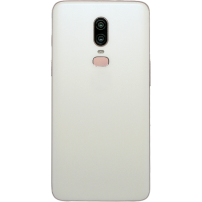 Image of a Wholesale Used OnePlus 6 Phone, rear view.png